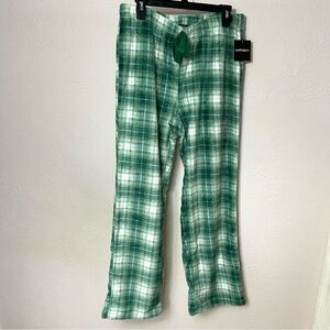 Harper & Ivy Plaid Green Lounge Pants